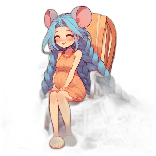 creature, dress, furniture, staff transparent PNG cut-out