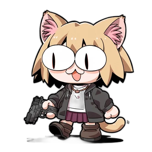 weapon, staff, animal, jacket transparent PNG cut-out