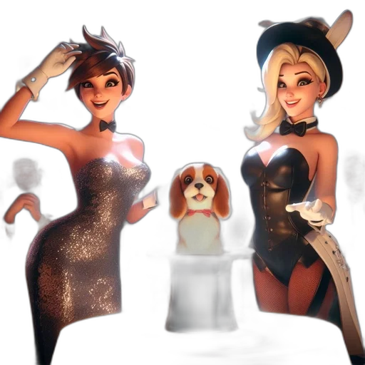 dress, concept art, 3d render, fantasy art transparent PNG cut-out
