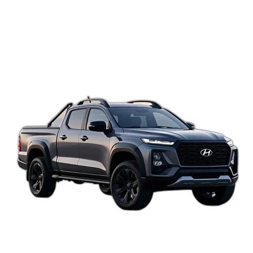 car, photorealistic, new, hyundai transparent PNG cut-out