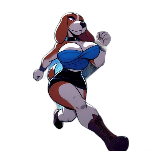 dress, animal, jacket, staff transparent PNG cut-out