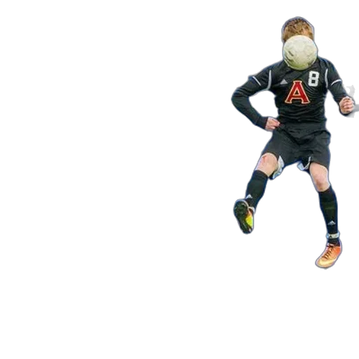 3d render, concept art, soccer, player transparent PNG cut-out
