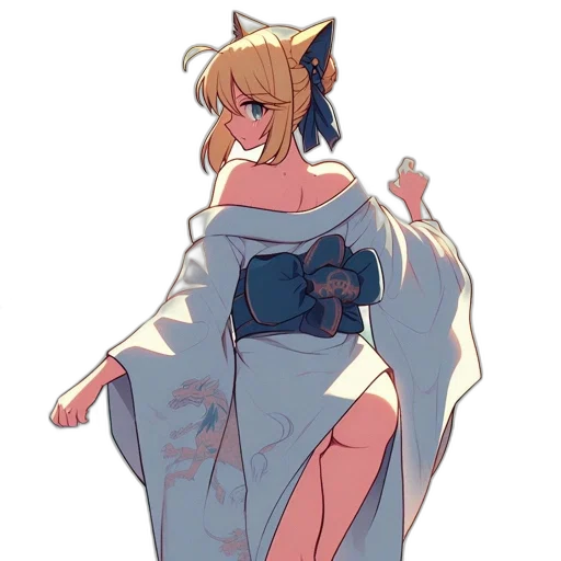 dress, staff, dragon, concept art transparent PNG cut-out