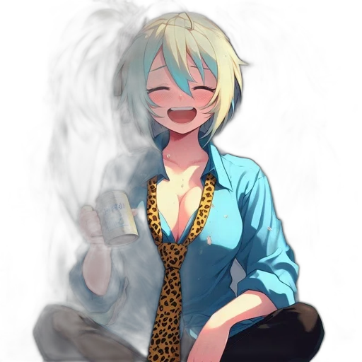 jacket, dress, staff, mask transparent PNG cut-out