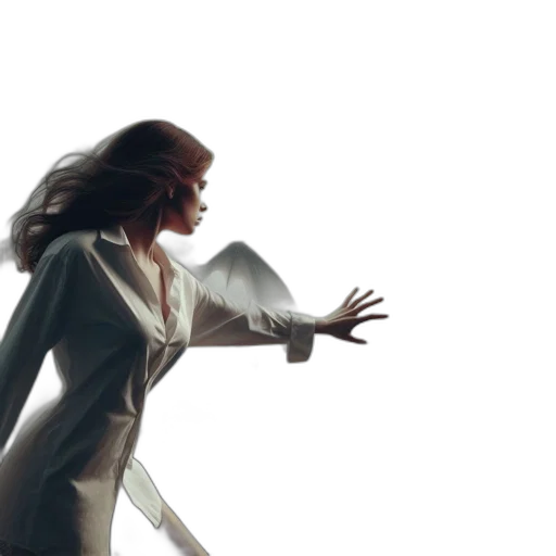 dress, concept art, 3d render, outer space transparent PNG cut-out
