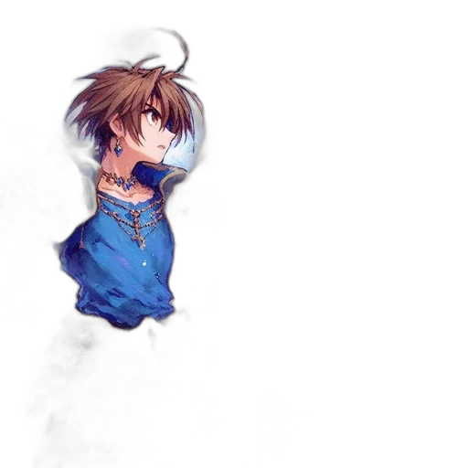 staff, jacket, sword, dress transparent PNG cut-out