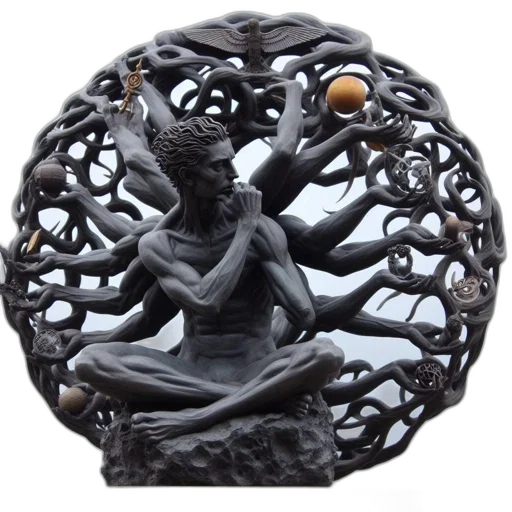 jewelry, crown, staff, tree transparent PNG cut-out