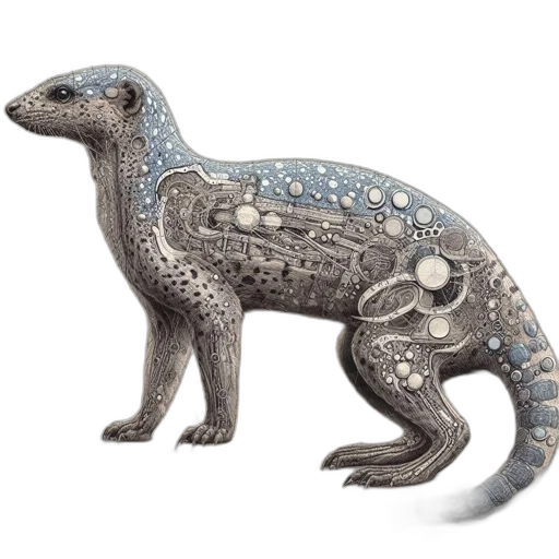 dragon, animal, creature, jewelry transparent PNG cut-out