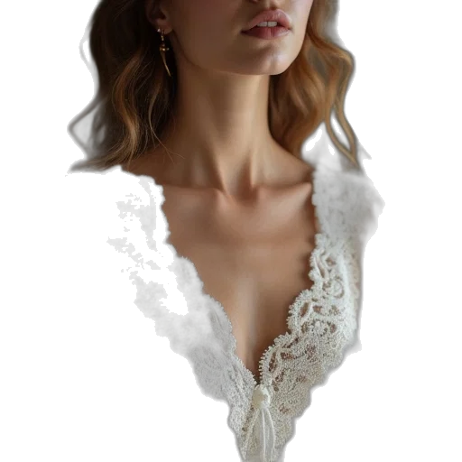 dress, jewelry, crown, face transparent PNG cut-out