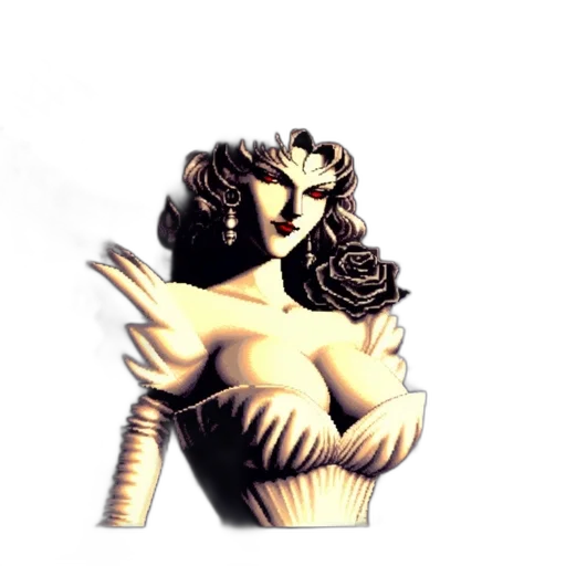 jewelry, crown, dress, staff transparent PNG cut-out