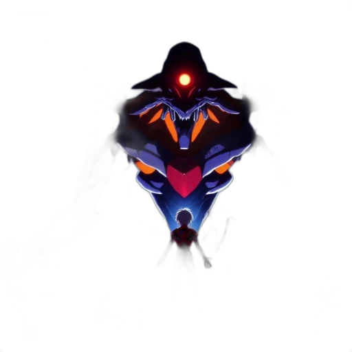 robot, mask, weapon, creature transparent PNG cut-out