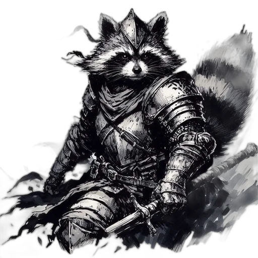animal, creature, sword, concept art transparent PNG cut-out