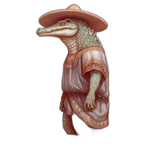 dragon, hat, staff, jewelry transparent PNG cut-out