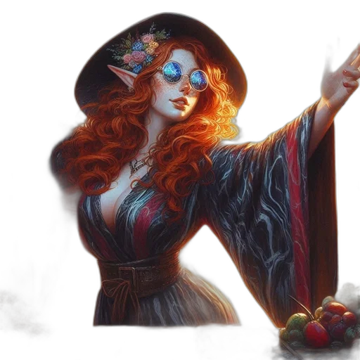 dress, fantasy art, concept art, photorealistic transparent PNG cut-out