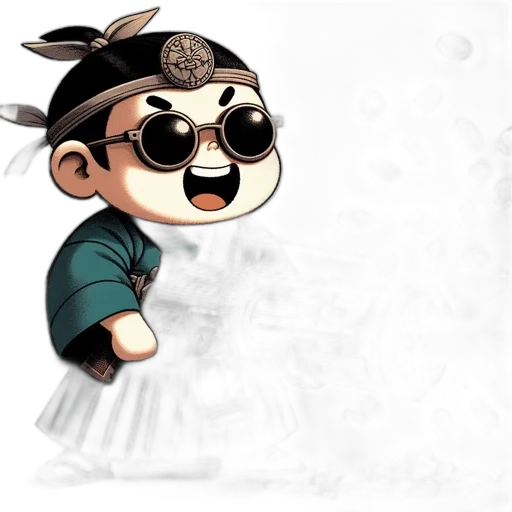 staff, concept art, cartoon, 3d render transparent PNG cut-out