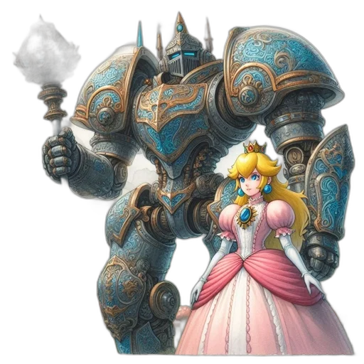 robot, weapon, dress, sword transparent PNG cut-out