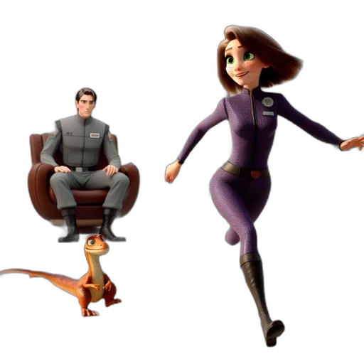 furniture, 3d render, concept art, cartoon transparent PNG cut-out