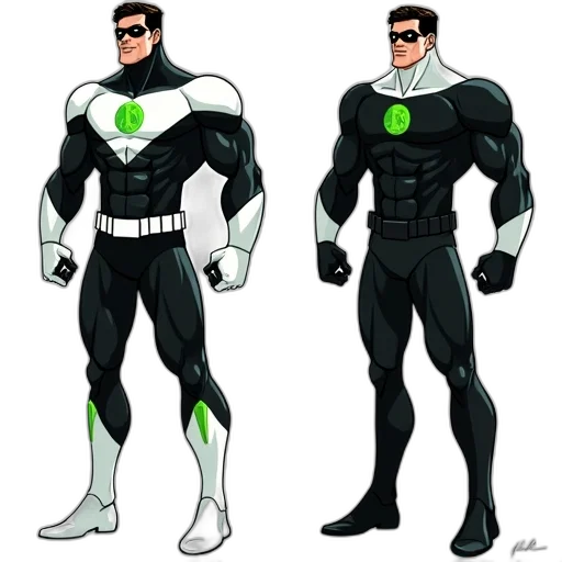 comic book art, concept art, cartoon, 3d render transparent PNG cut-out