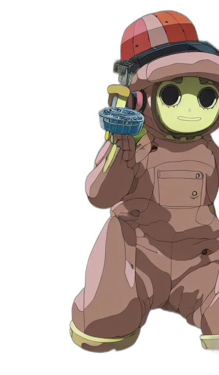 creature, mask, anime, concept art transparent PNG cut-out
