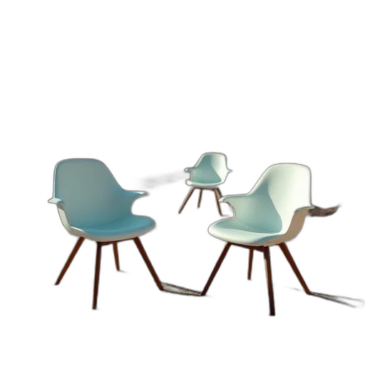 furniture, 3d render, concept art, forest transparent PNG cut-out