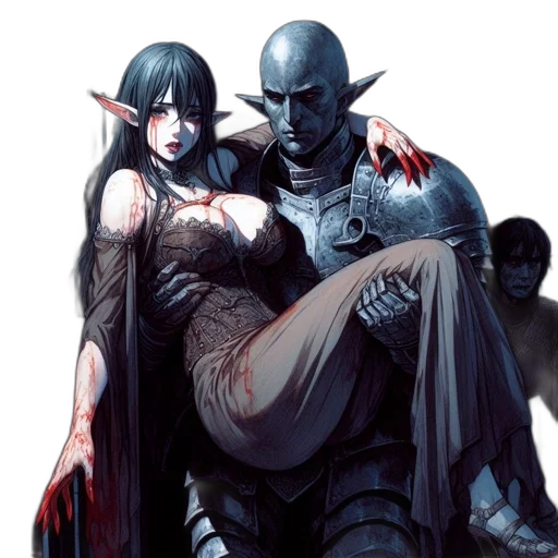 comic book art, fantasy art, concept art, cyberpunk transparent PNG cut-out