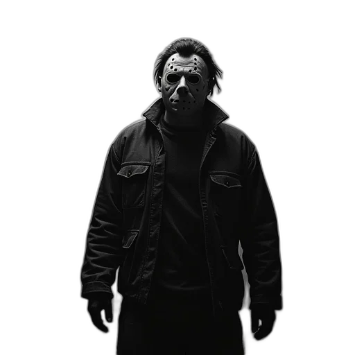 mask, jacket, creature, face transparent PNG cut-out