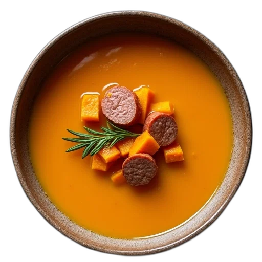 food, bowl, butternut, soup transparent PNG cut-out