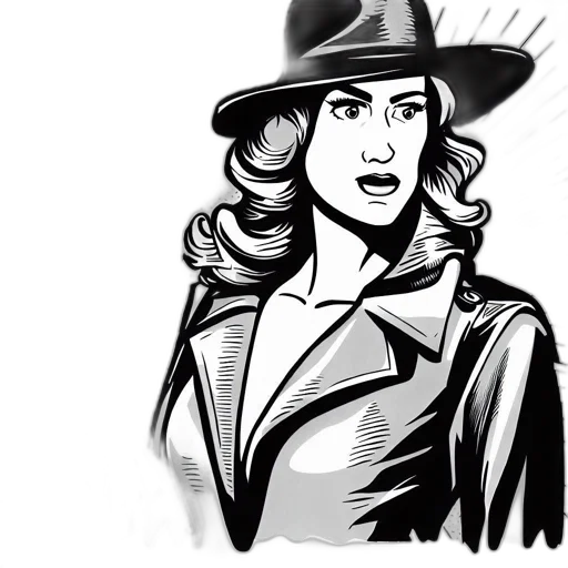 hat, jacket, staff, cartoon transparent PNG cut-out