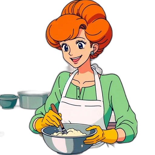 food, staff, cartoon, anime transparent PNG cut-out