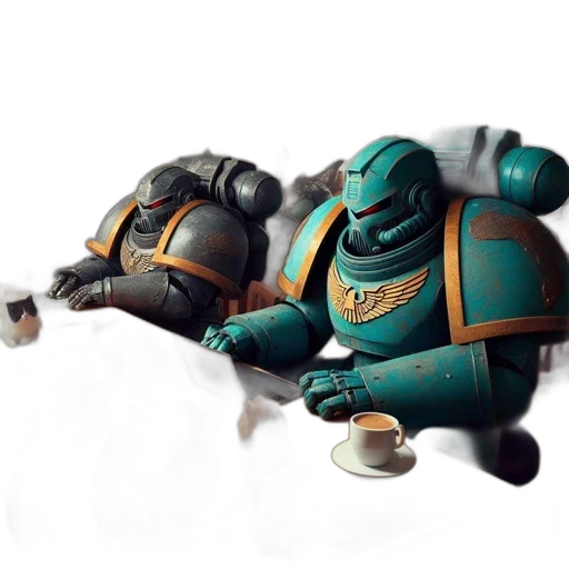 robot, weapon, concept art, 3d render transparent PNG cut-out