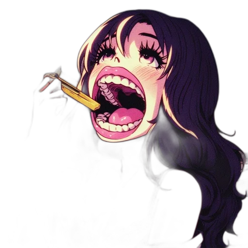 face, creature, staff, mask transparent PNG cut-out