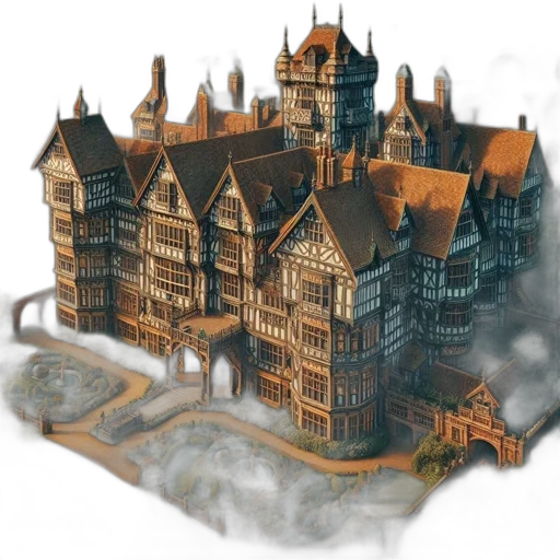 building, crown, concept art, fantasy art transparent PNG cut-out