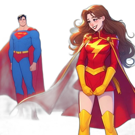 comic book art, concept art, cartoon, fantasy art transparent PNG cut-out