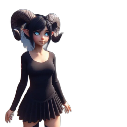staff, dress, creature, mask transparent PNG cut-out