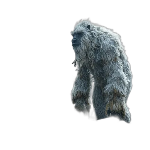 creature, animal, hair, staff transparent PNG cut-out