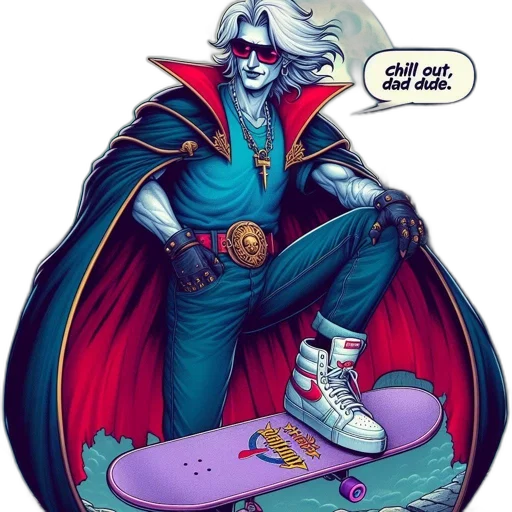 comic book art, concept art, cartoon, fantasy art transparent PNG cut-out