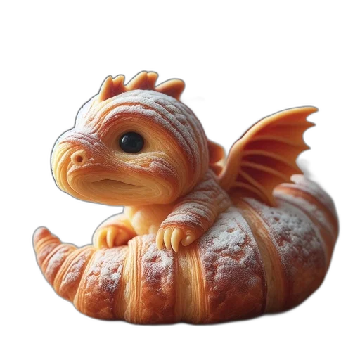 dragon, creature, animal, food transparent PNG cut-out