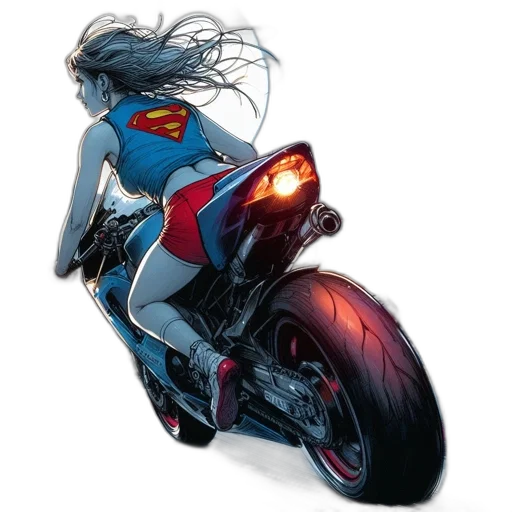 comic book art, concept art, cartoon, fantasy art transparent PNG cut-out