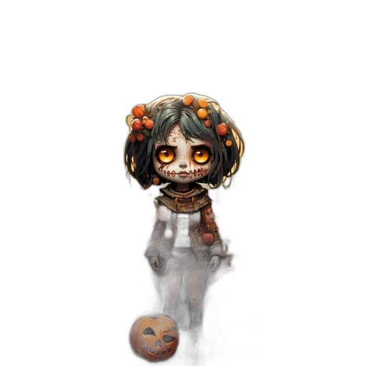 mask, staff, creature, face transparent PNG cut-out