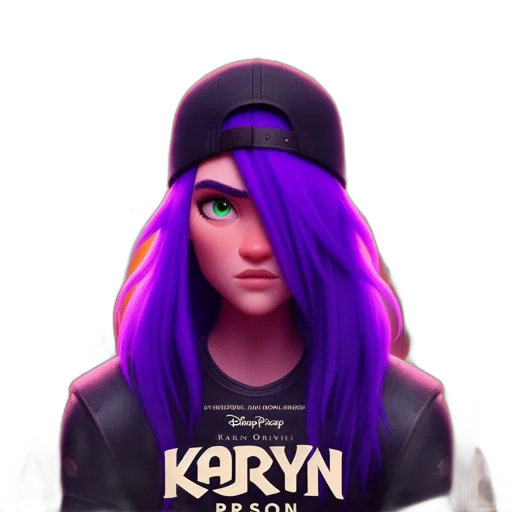 face, hair, jacket, hat transparent PNG cut-out