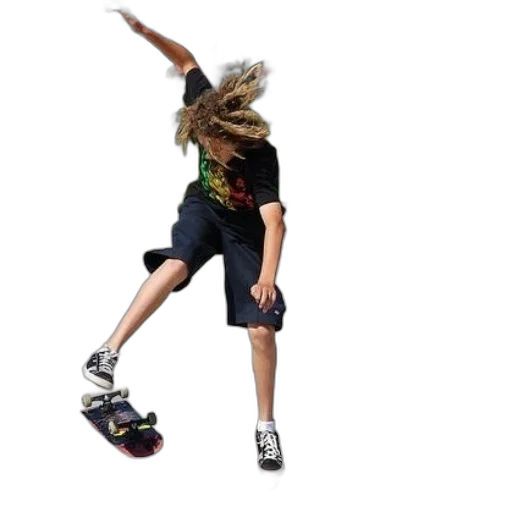 shoes, hair, creature, robot transparent PNG cut-out