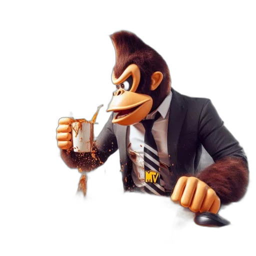 animal, creature, staff, 3d render transparent PNG cut-out