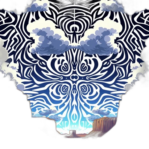 crown, mask, umbrella, staff transparent PNG cut-out
