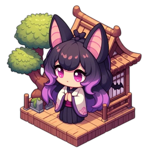 staff, pixel art, anime, fantasy art transparent PNG cut-out