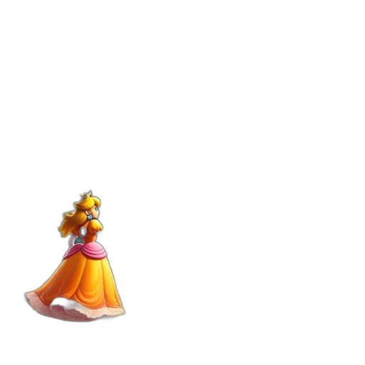 dress, crown, weapon, staff transparent PNG cut-out