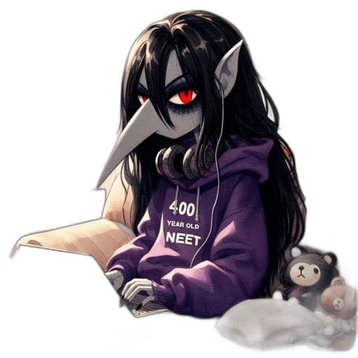 mask, creature, face, staff transparent PNG cut-out