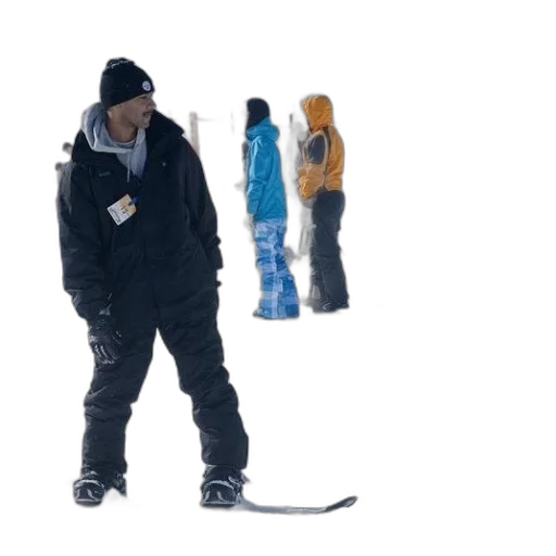 jacket, staff, concept art, 3d render transparent PNG cut-out