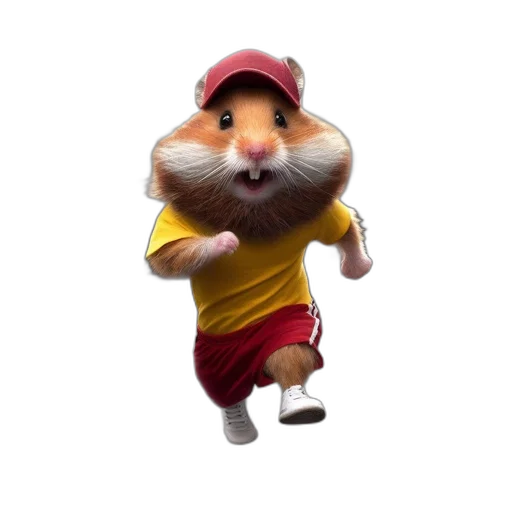 animal, creature, hat, staff transparent PNG cut-out