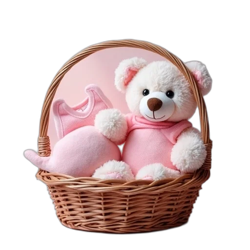 3d render, photorealistic, baby, girl transparent PNG cut-out