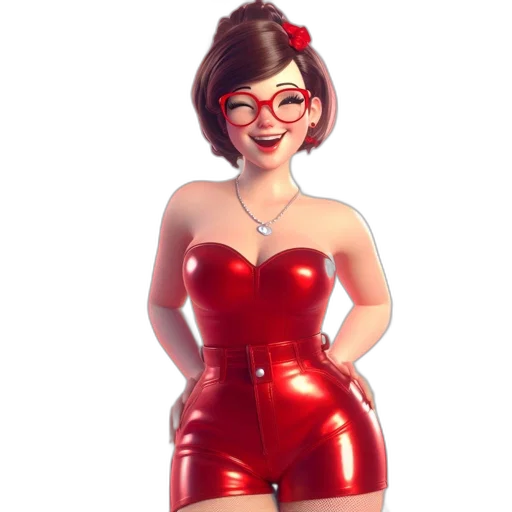 dress, 3d render, concept art, cartoon transparent PNG cut-out